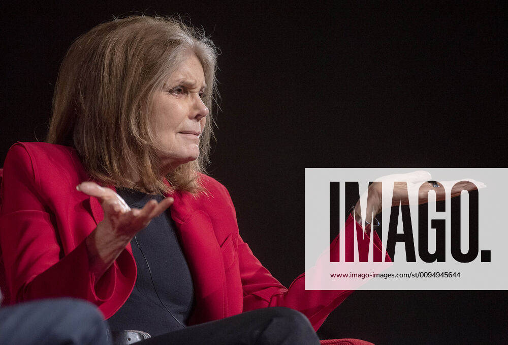 Berühmte Feministinnen, Gloria Steinem November 6, 2019, Austin, United States of America: Author and activist Gloria Steinem discussed her new book, The Truth Will Set You Free, But First it Will Piss You Off: Thoughts on Life, Love, and Rebellion at the LBJ Presidential Library November 6, 2019 in Austin, Texas. Gloria Steinem is a writer, political activist, and longtime feminist organizer. She was a founder of New York and Ms. magazines and is the author of six books. Austin United States of America - ZUMAp138 20191106_zaa_p138_042