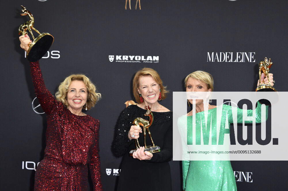 Michaela May, Gaby Dohm and Uschi Glas at the 71 Bambi Award 2019 in the Festspielhaus Baden Baden, 21 11 2019 Foto:xF.xFuturexImage