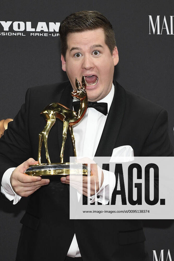 Chris Tall at the 71 Bambi Award 2019 in the Festspielhaus Baden Baden, 21 11 2019 Foto:xB.xInsingerx xFuturexImage