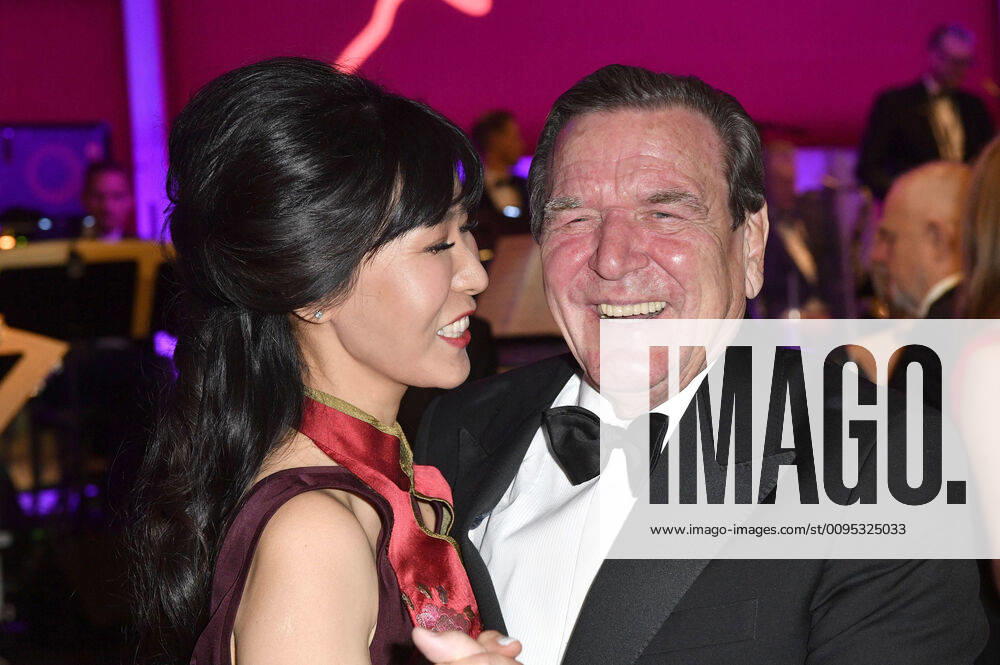Gerhard Schröder with his wife Kim So yeon at the 68 Federal Press Ball 2019 at the Hotel Adlon Kempinski Berlin, 29 11 2019 Foto:xF.xFuturexImage