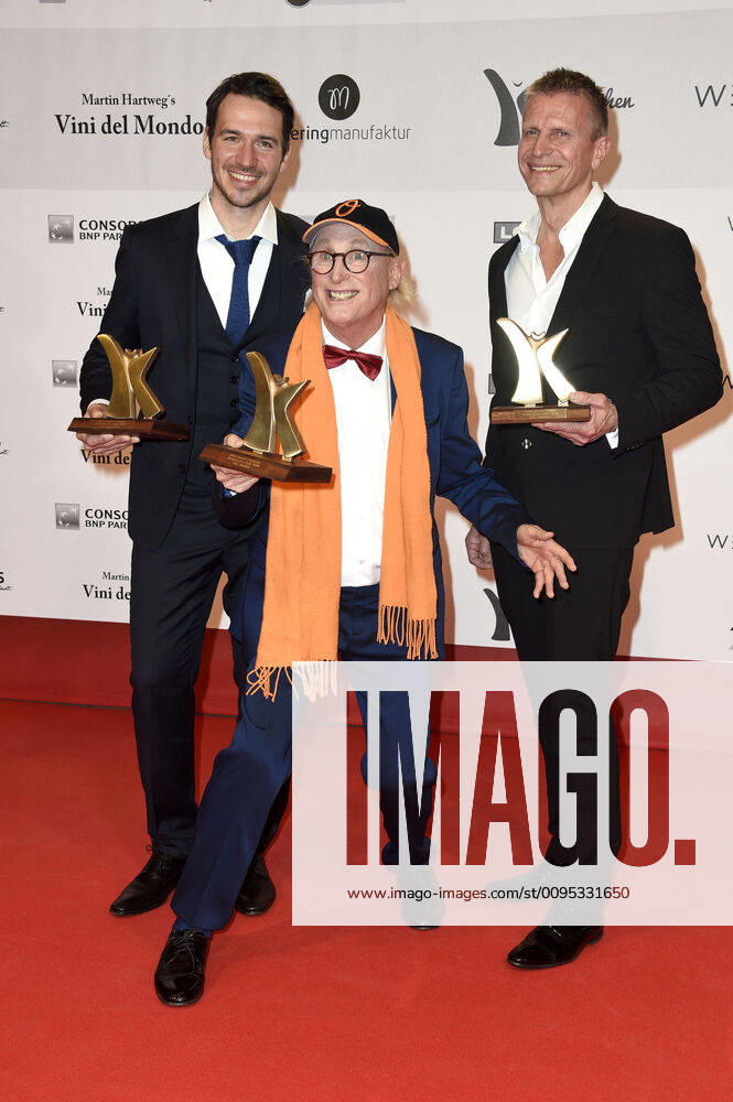 Felix Neureuther, Otto Waalkes and Dirk Heinrichs at the 15 Childrens Laughter Gala 2019 in the Westfalenhalle Dortmund, 30 11 2019 Foto:xN.xKubelkax xFuturexImage