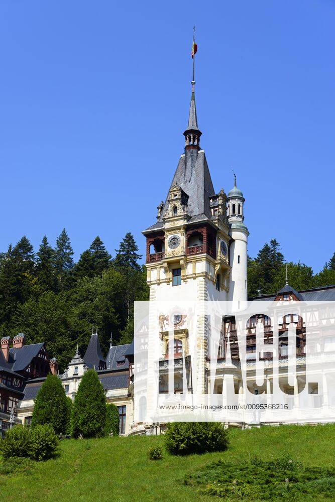 Castle Peles, Sinaia, Transylvania, Romania, Europe