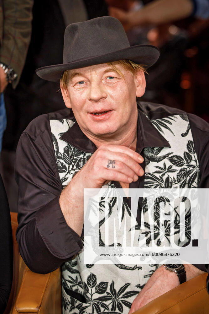 MDR Riverboat actor Ben Becker on the occasion of the recording of the MDR talk show Riverboat on 04 12 2019 in Studio 3 of the Mediacity Leipzig 20191204SFL0006