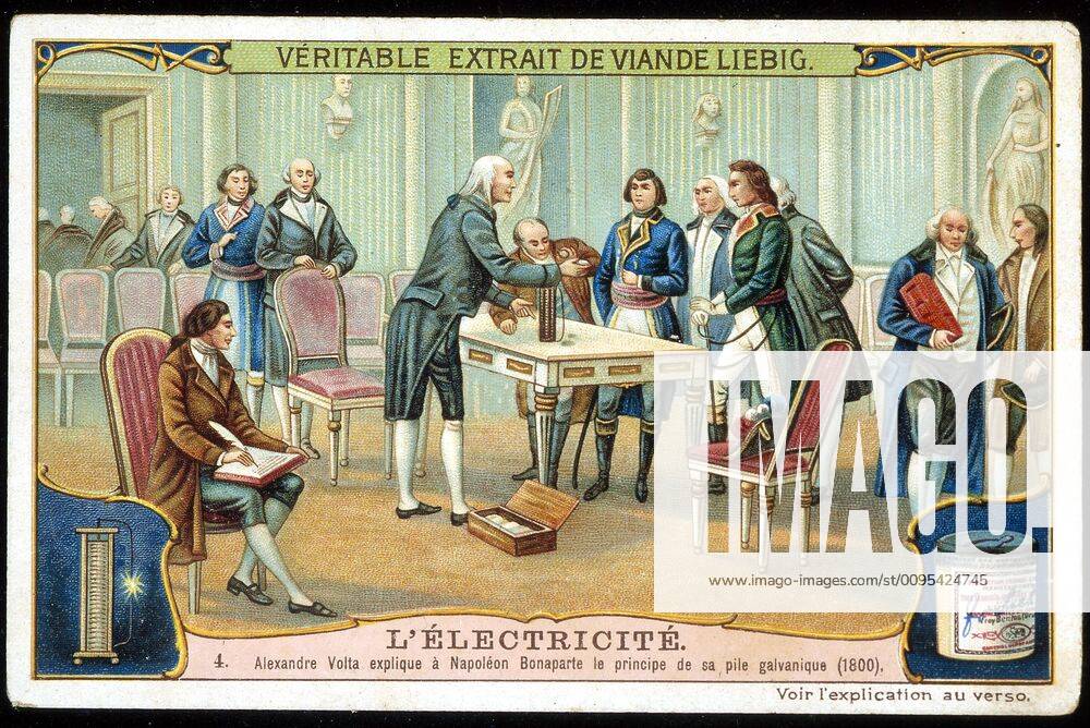 VOLTA The pile of VOLTA presented to Napoleon Bonaparte in 1800 Credit Collection KHARBINE TAPABOR KH36704