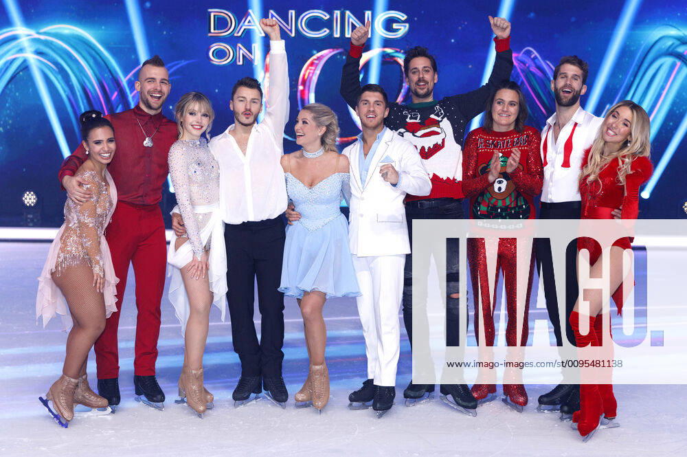 Amani Fancy, Eric Stehfest, Lina Larissa Strahl, Joti Polizoakis, Ramona Elsner, Joey Heindle, David Vincour, Nadine Angerer, Andre Hamann and Stina Martini in the 5 live shows of the second season of the Sat 1 Show Dancing on Ice at MMC Studios Cologne, 06 12 2019 Foto:xC.xFuturexImage