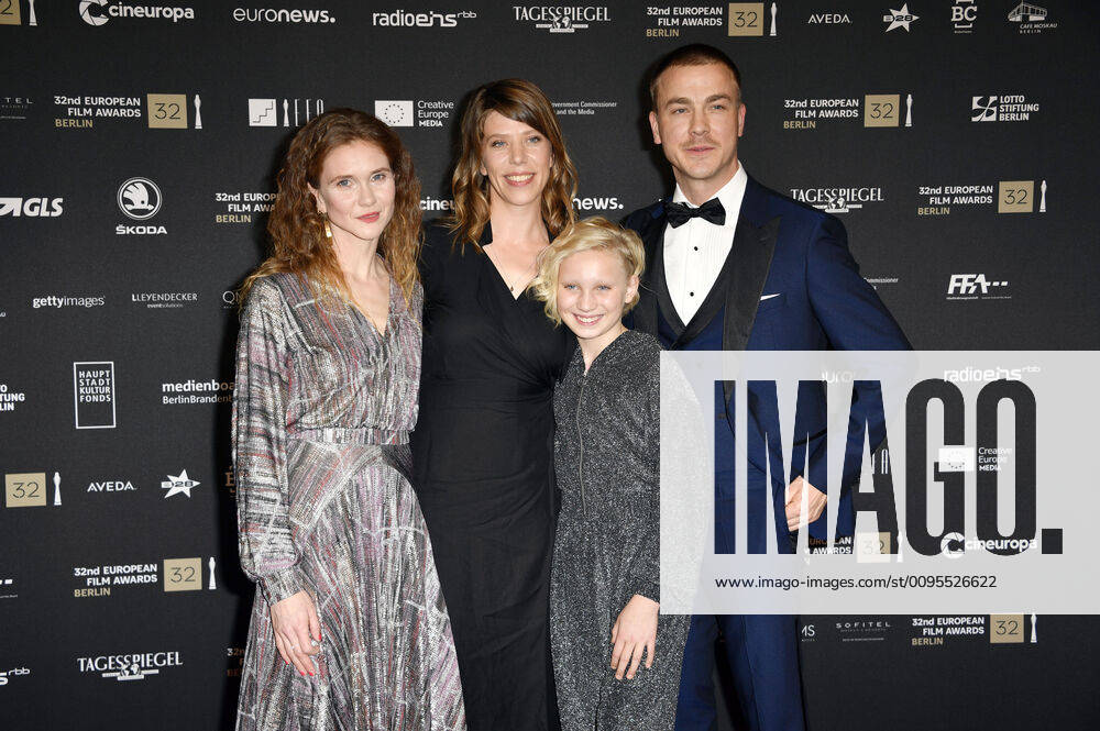 Lisa Hagmeister, Nora Fingscheidt, Helena Zengel and Albrecht Schuch at the award ceremony of the 32 European Film Prize 2019 in the Haus der Berliner Festspiele Berlin, 07 12 2019 Foto:xF.xFuturexImage
