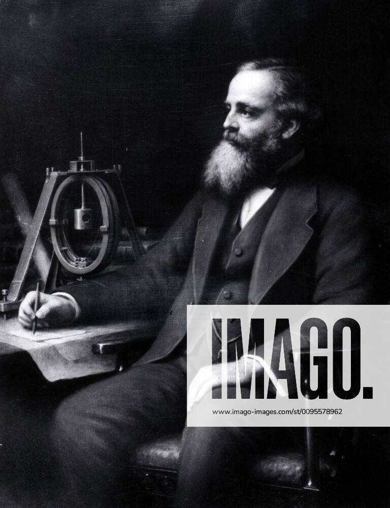 MAXWELL Portrait of James Clerck MAXWELL 1831 1879 Painting of CAMPBELL around 1875 Credit Collection CL KHARBINE TAPABOR KH32946