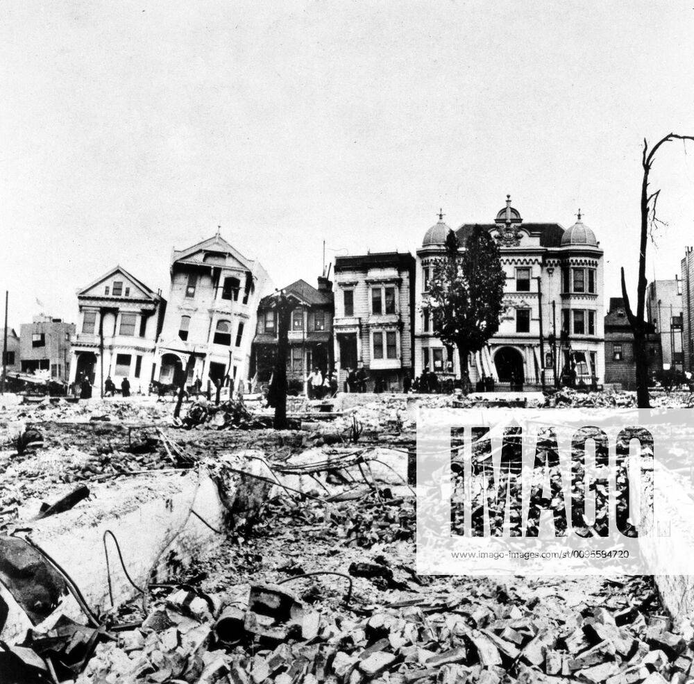 SAN FRANCISCO San Francisco Earthquake in 1906 Credit Collection D U KHARBINE TAPABOR KH38869
