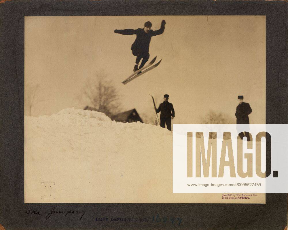 Ski jumping, 1905 Copyright Artokoloro Quint Lox LCCN_190317_3063