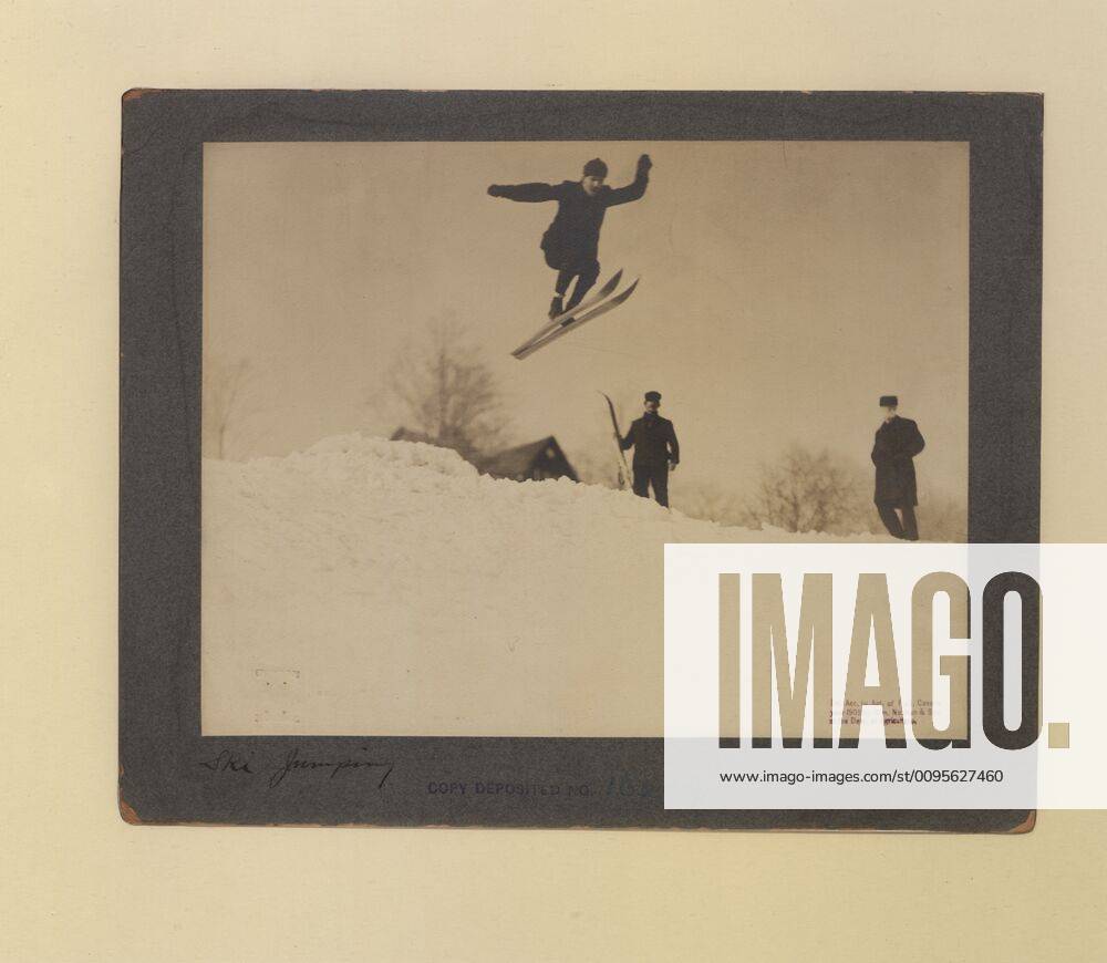 Ski jumping, 1905 Copyright Artokoloro Quint Lox LCCN_190317_3064