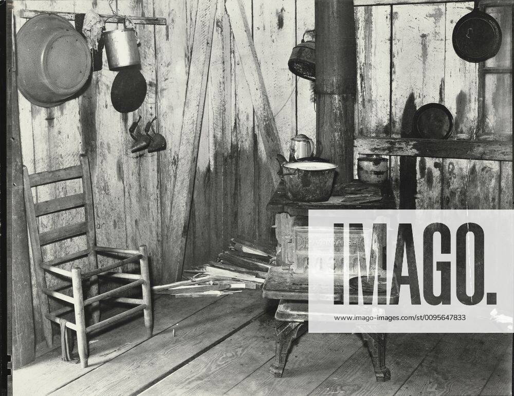 Alabama Tenant Farmer s Kitchen Near Moundville, Walker Evans (American, 1903 - 1975), 1936, Gelatin silver print, 21.7 x 24.1 cm (8 9 16 x 9 1 2 in.) Copyright Artokoloro LCD3_191706_06491