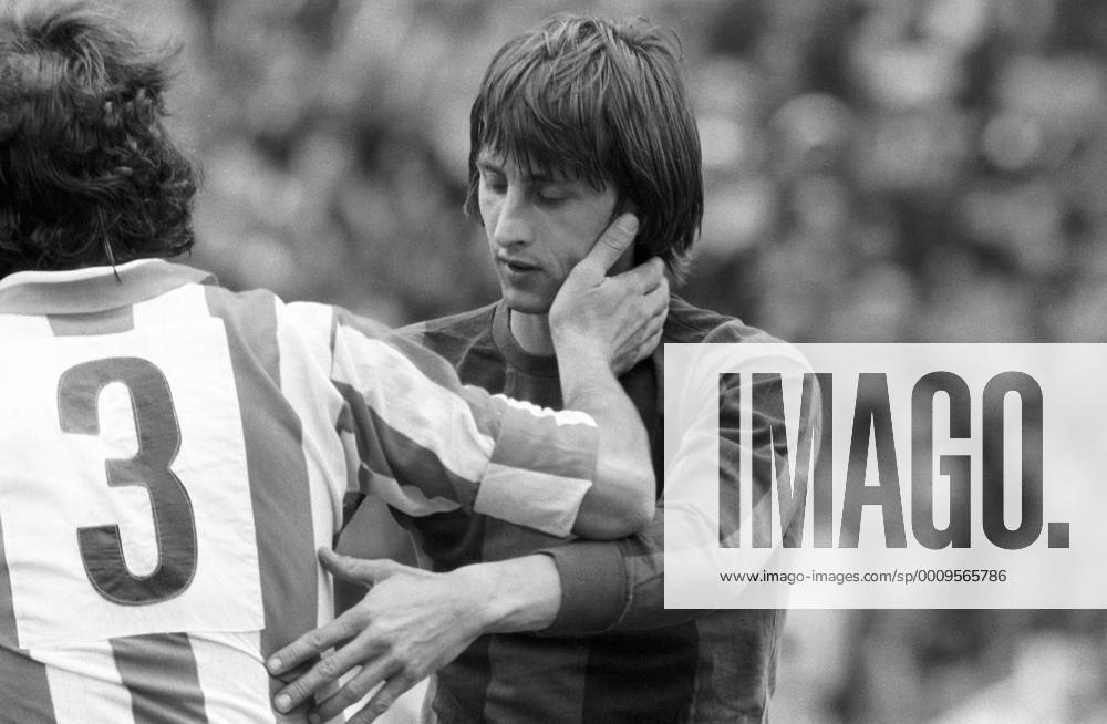 Johan Cruyff (Barca) Atletico Madrid - FC Barcelona