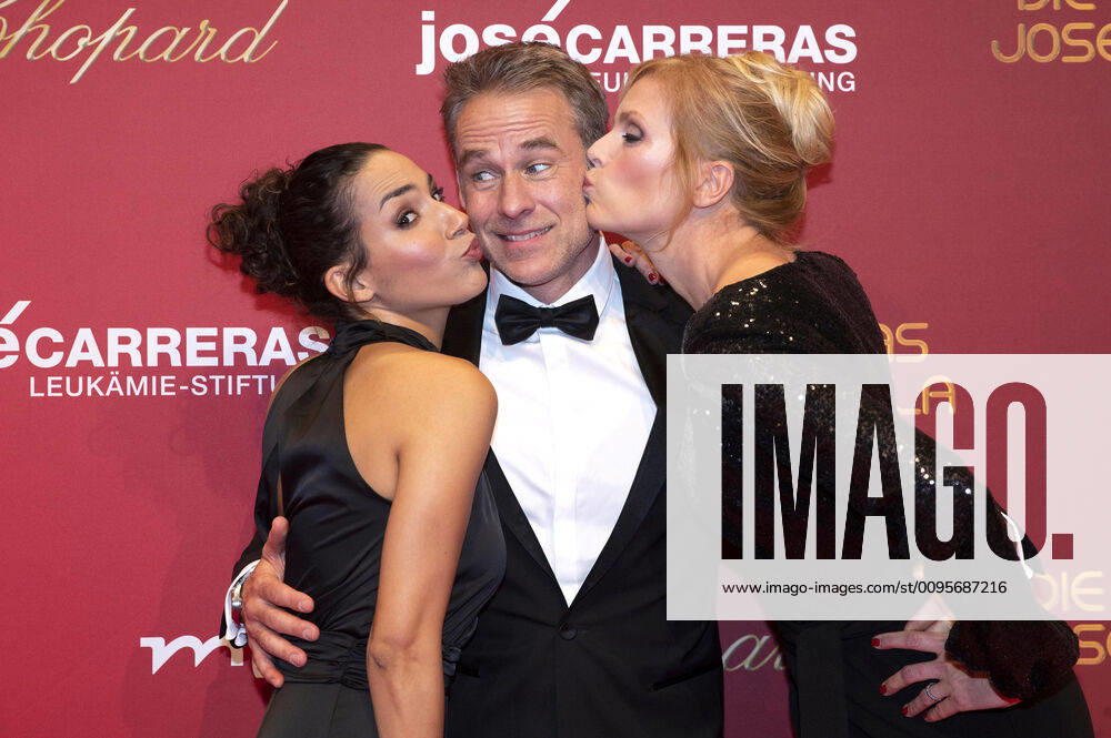 Amy Mußul, Marco Girnth and Melanie Marschke at the 25th Jose Carreras Gala in the Messehalle Leipzig, 12 12 2019 Foto:xM.xKremerx xFuturexImage