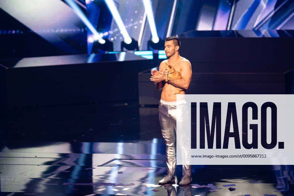 The Supertalent Final on 21 12 2019 at the MMC Studios in Cologne Christian and Chihuahua Percy