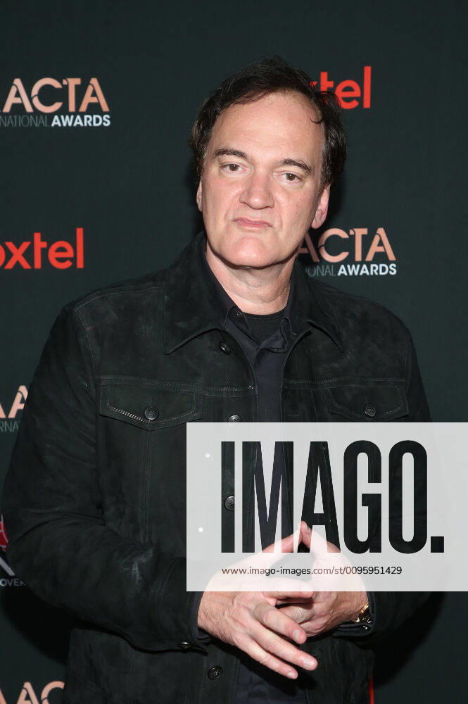 WEST HOLLYWOOD, CA - JANUARY 3: Quentin Tarantino, at the 9th Annual Australian Academy Of Cinema And Television Arts (AACTA) International Awards on January 3, 2020 at The SkyBar at the Mondrian in West Hollywood California.