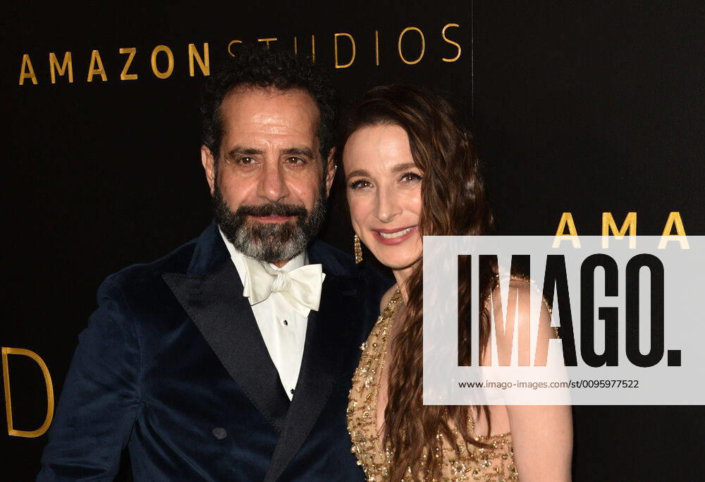 BEVERLY HILLS, CALIFORNIA - JANUARY 05: Tony Shalhoub and Marin Hinkle attend the Amazon Studios Golden Globes After Party at The Beverly Hilton Hotel on January 05, 2020 in Beverly Hills, California. Photo: imageSPACE MediaPunch