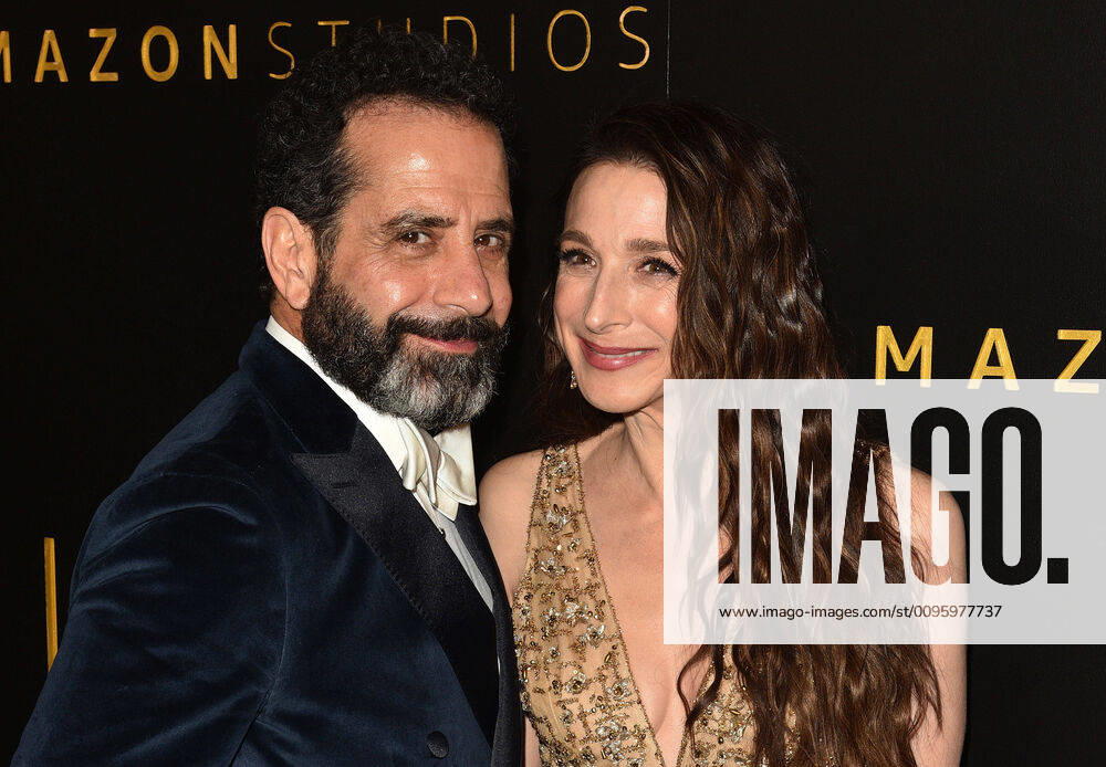 BEVERLY HILLS, CALIFORNIA - JANUARY 05: Tony Shalhoub and Marin Hinkle attend the Amazon Studios Golden Globes After Party at The Beverly Hilton Hotel on January 05, 2020 in Beverly Hills, California. Photo: imageSPACE MediaPunch
