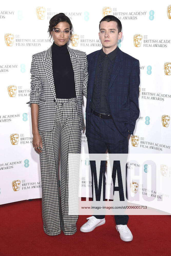 Ella Balinska and Asa Butterfield at the Photocall announcing the nominees for the BAFTA Film Awards 2020 London, 07 01 2020 Foto:xS.xFuturexImage