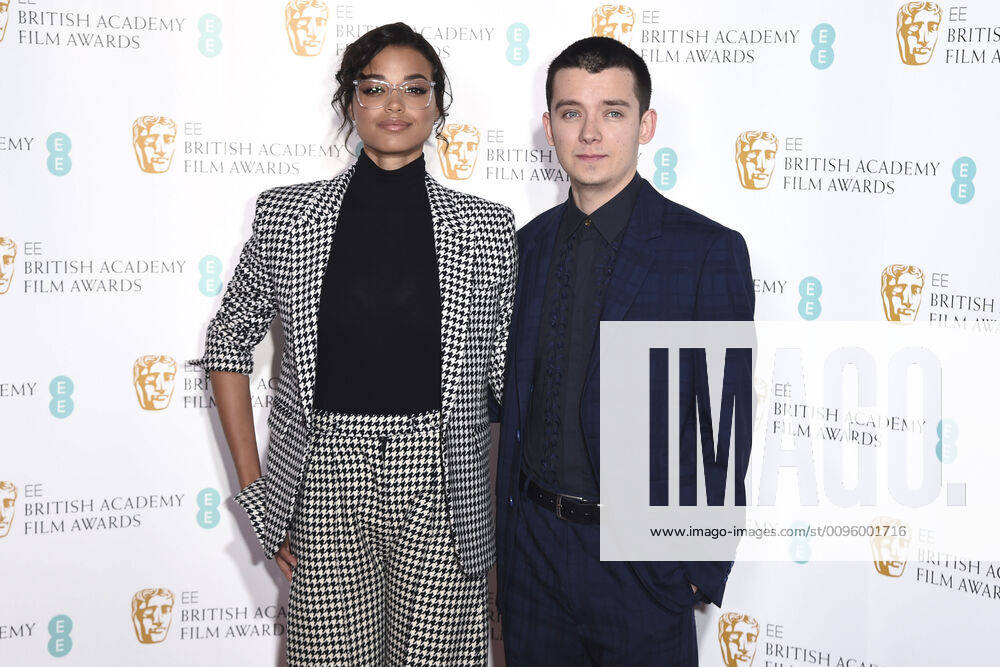 Ella Balinska and Asa Butterfield at the Photocall announcing the nominees for the BAFTA Film Awards 2020 London, 07 01 2020 Foto:xS.xFuturexImage