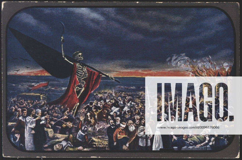 PACIFISM War at War Illustration after the 1899 painting by Jan TEN KATE 1850 1929 for a Swiss postcard edited by In Terra Pax around 1920 In the crowd of pacifists, Jesus, Tolstoi, Zola, Nicolas II, Dunant Credit Collection Dixmier Kharbine Tapabor KH259916