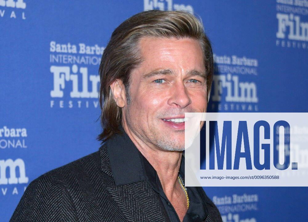 35th Annual Santa Barbara International Film Festival: Maltin Modern Master held at Arlington Theatre Featuring: Brad Pitt Where: Santa Barbara, California, United States When: 22 Jan 2020 Credit: Faye s Vision Cover Images