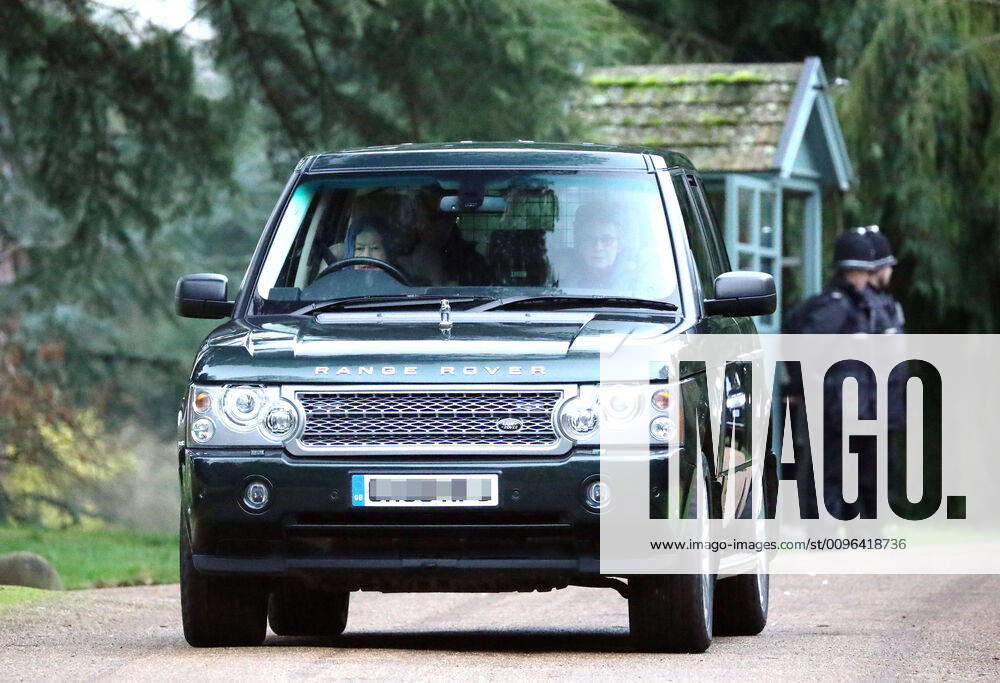 Queen Elizabeth II is seen out in public driving around the Sandringham Estate, and hopefully on the road to recovering from a slight cold . Two days ago Her Majesty was unable to attend her annual visit to the Women s Institute meeting at West Newton due to feeling under the weather. Queen Elizabeth II, Sandringham, Norfolk, on January 25, 2020.