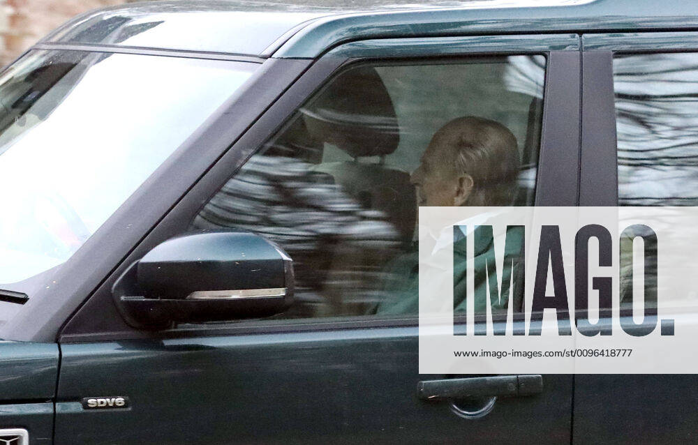 Princess Anne, The Princess Royal, driving with Prince Philip (Duke of Edinburgh) in the passenger seat (not wearing a seatbelt, on the day that Queen Elizabeth II is seen out in public driving around the Sandringham Estate, and hopefully on the road to recovering from a slight cold . Two days ago Her Majesty was unable to attend her annual visit to the Women s Institute meeting at West Newton due to feeling under the weather. Queen Elizabeth II, Sandringham, Norfolk, on January 25, 2020.