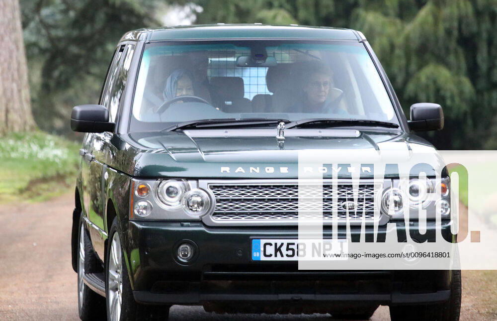 Queen Elizabeth II is seen out in public driving around the Sandringham Estate, and hopefully on the road to recovering from a slight cold . Two days ago Her Majesty was unable to attend her annual visit to the Women s Institute meeting at West Newton due to feeling under the weather. Queen Elizabeth II, Sandringham, Norfolk, on January 25, 2020.