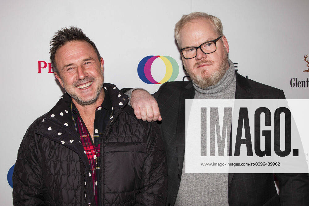 (L-R) Actor David Arquette and comedian Jim Gaffigan attends 2020 Spotlight Initiative Gala Awards Dinner on January 25, 2020 in Park City, Utah. USA - 2020 - Spotlight Initiative Gala Awards Dinner in Park City