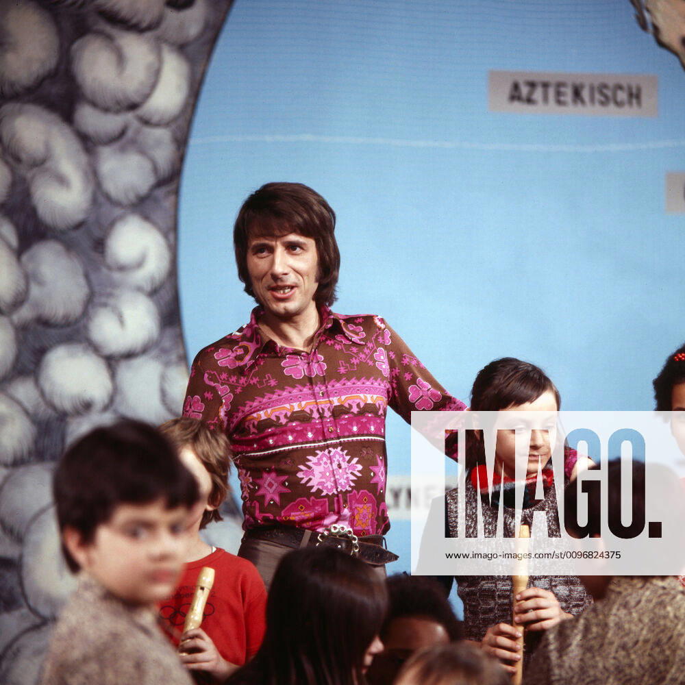 Jenny und Jonny Show, Unterhaltungsshow mit Udo Jürgens, Deutschland 1972 Nur redaktionelle Nutzung. Editorial usage only.