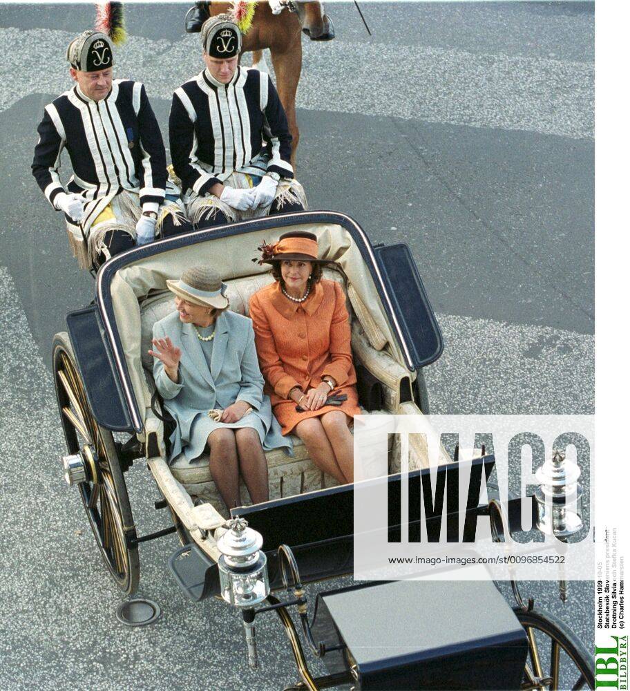 Queen Silvia and Stefka Kucan State visit from Slovenia, 1999 10 05 c Charles Hammarsten IBL royal house Sweden