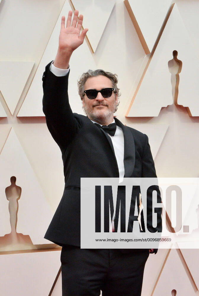 Joaquin Phoenix arrives for the 92nd annual Academy Awards at the Dolby Theatre in the Hollywood section of Los Angeles on Sunday, February 9, 2020. LAP20200209639 JIMxRUYMEN