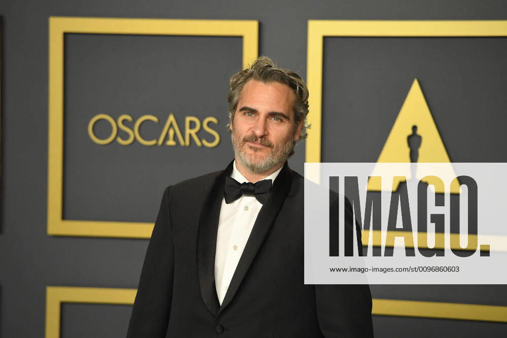 JOAQUIN PHOENIX in the Press Room during the 92nd Academy Awards, presented by the Academy of Motion Picture Arts and Sciences (AMPAS), at the Dolby Theatre in Hollywood. Los Angeles USA - ZUMAz03_ 20200209_zbp_z03_391