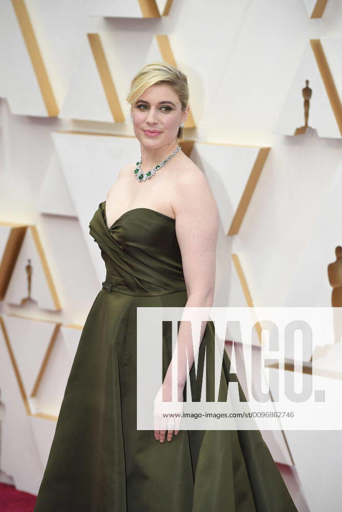 GRETA GERWIG during red carpet arrivals for the 92nd Academy Awards, presented by the Academy of Motion Picture Arts and Sciences (AMPAS), at the Dolby Theatre in Hollywood. Los Angeles USA - ZUMAz03_ 20200209_zbp_z03_535