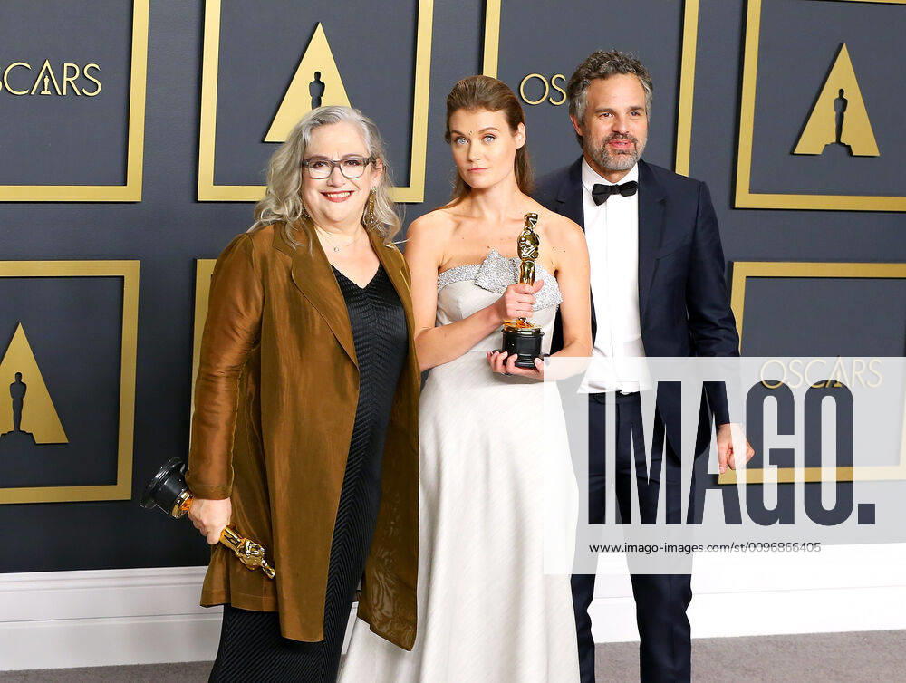 HOLLYWOOD, CA - FEBRUARY 9: Carol Dysinger, Elena Andreicheva pose in the press room during the 92nd Annual Academy Awards at Loews Hollywood Hotel on February 9, 2020 in Hollywood, California. Photo: Christopher Victorio imageSPACE Hollywood USA - ZUMAs181 20200209_zea_s181_217