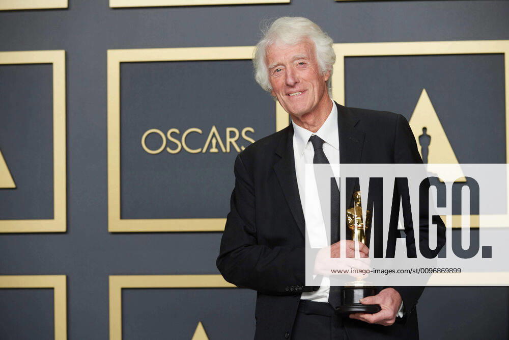 Roger Deakins poses backstage with the Oscar for Cinematography during the live ABC Telecast of The 92nd Oscars at the Dolby Theatre in Hollywood, CA on Sunday, February 9, 2020. Los Angeles CA USA