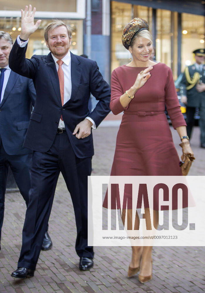 Amsterdam Queen Maxima and King Willem-Alexander arriving for during the seminar Indonesia and the Netherlands: a joint future at the Brakke Grond in Amsterdam. The seminar, organized by DutchCulture, is the run-up to the state visit to the Republic of Indonesia in March.