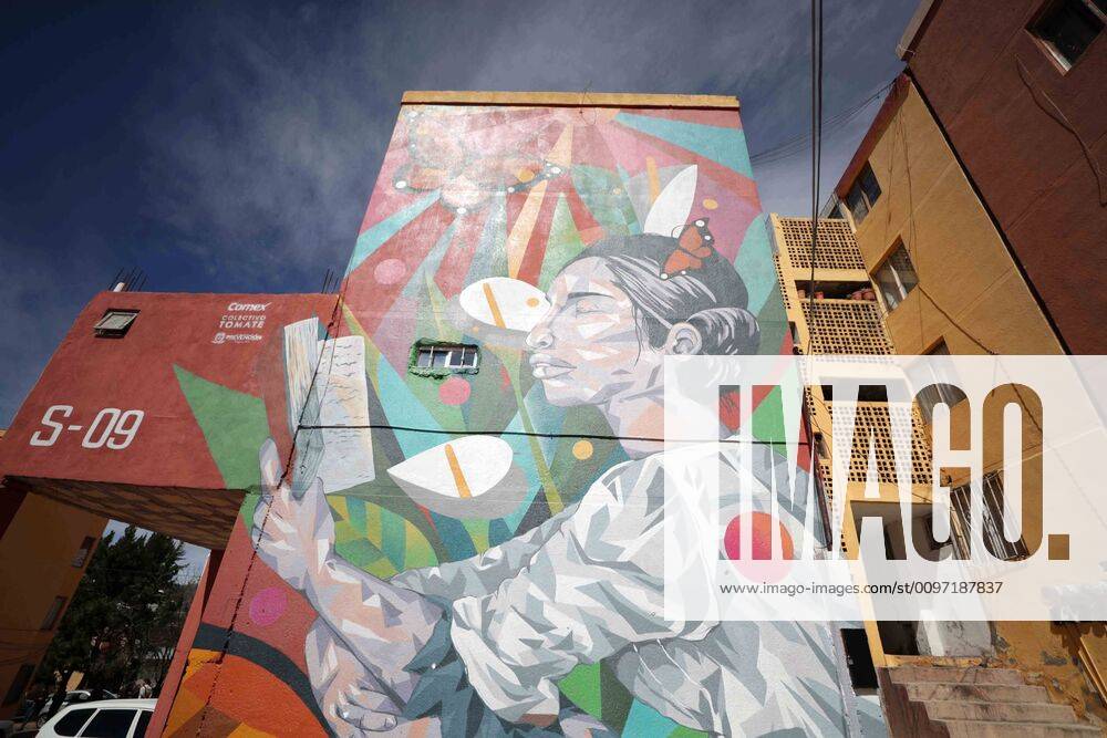 EUM20200221EOC13 JPG ZACATECAS, Zac CultureCultura Murals In Zacatecas people united to capture on their walls the idea of a future without violence, without garbage and without problems, full of confidence, friendships and smiles Photo Agency EL UNIVERSALEELG - ZUMAu78_ 20200221_zaf_u78_026