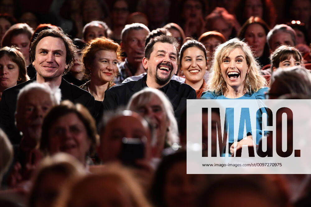 Lars Eidinger, Alex Silva and Nina Hoss at the presentation of the European Shooting Stars Awards 2020 at the Berlinale 2020 7 Berlin International Film Festival in the Berlinale Palast Berlin, 24 02 2020 Foto:xC.xNiehausx xFuturexImage