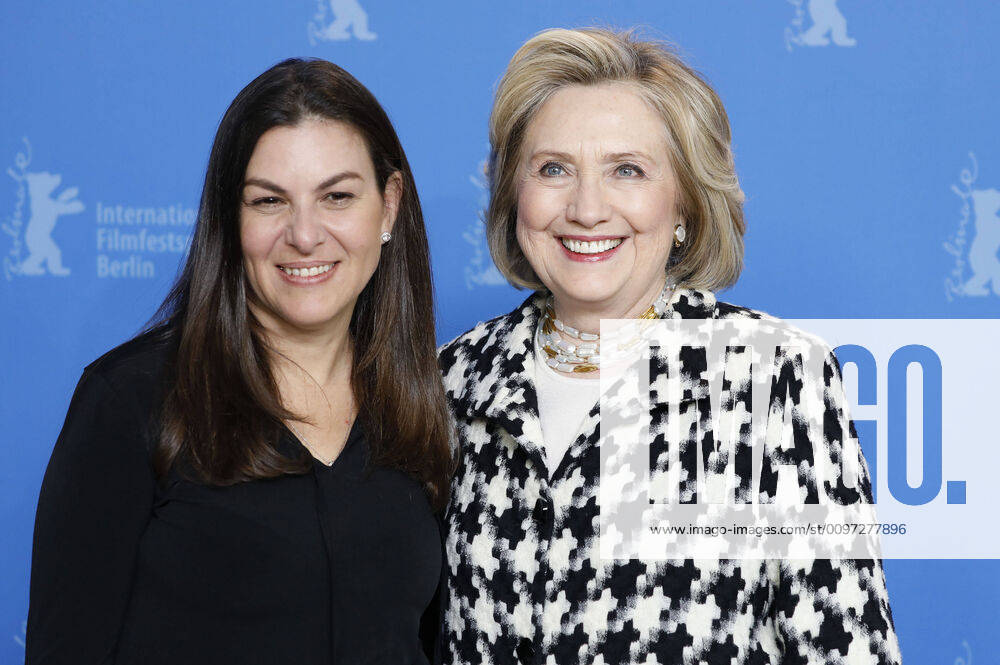 Nanette Burstein and Hillary Rodham Clinton at the Photocall to Hillary at the Berlinale 2020 70 Berlin International Film Festival at the Hotel Grand Hyatt Berlin, 25 02 2020 Foto:xD.xBedrosianx xFuturexImage