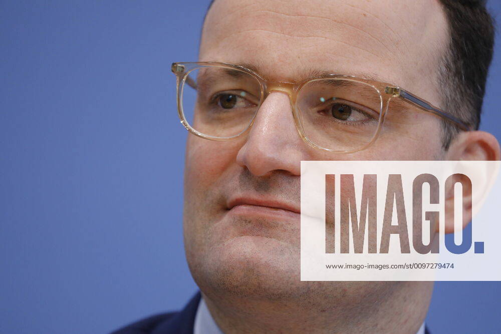 Federal Minister of Health Jens Spahn, Germany, Berlin, Federal Press Conference, Topic On the Future of the CDU Germany