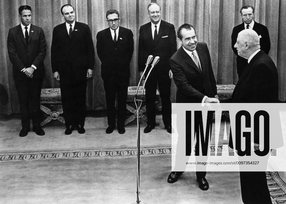 Nixon Presidency. From left: White House Chief of Staff Harry Robbins Haldeman, Assistant to the President for Domestic Affairs John Ehrlichman, National Security Advisor (and future Secretary of State) Henry Kissinger, Secretary of State William P. Roger Courtesy Everett Collection PUBLICATIONXNOTxINxCANxCHNxFRAxITAxJPNxNORxPOLxRUSxESPxUKxUSA