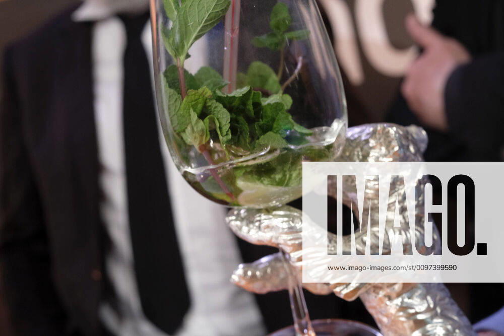 Silver Bear with cocktail glass at RadioEins Berlinale Nighttalk with the Berlinale award winners from the XXLounge in the Cinemaxx on the occasion of the 70 Berlin International Film Festival 70 Berlin International Film Festival