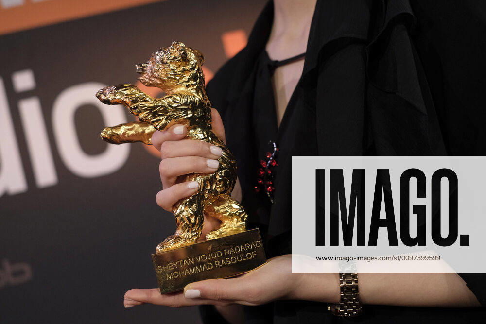 Baran Rasoulof with the Golden Bear for Best Film in place of director Mohamad Rasoulof at the RadioEins Berlinale Nighttalk with the Berlinale award winners from the XXLounge in the Cinemaxx on the occasion of the 70 Berlin International Film Festival 70 Berlin International Film Festival