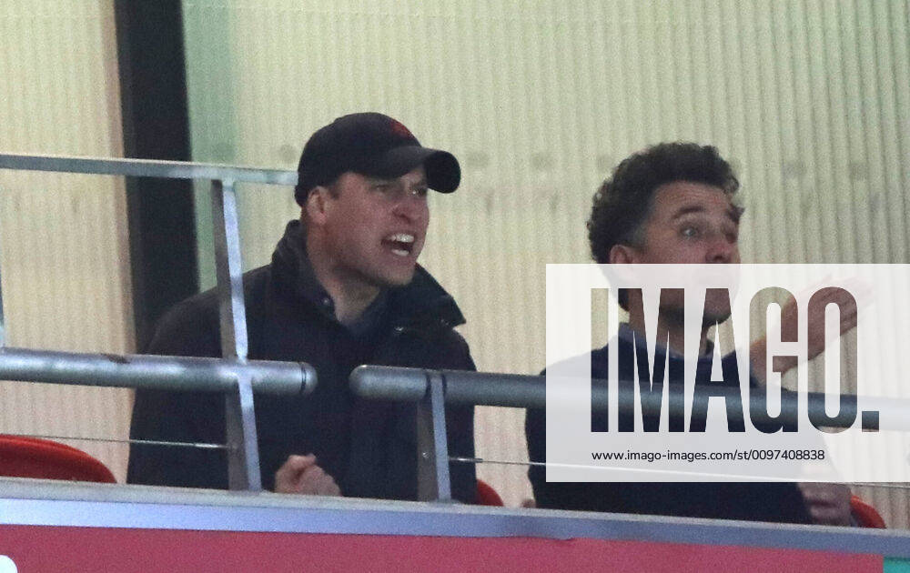 Prince William, Duke of Cambridge, at the Carabao Cup Final match Aston Villa v Manchester City, at Wembley Stadium, London, UK, on March 1, 2020. **Editorial use only, license required for commercial use. No use in betting, games or a single club league player publications**