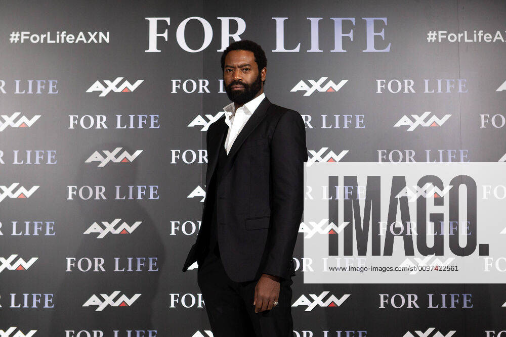 British actor Nicholas Pinnock attends For Life Cadena Perpetua Photocall at Urso Hotel on March 02, 2020 in Madrid, Spain. (2020030202)