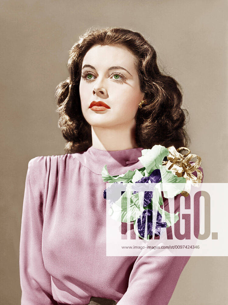 IMAGO ICONS: Hedy Lamarr COME LIVE WITH ME, Hedy Lamarr, 1941 Courtesy Everett Collection PUBLICATIONXNOTxINxCANxCHNxFRAxITAxJPNxNORxPOLxRUSxESPxUKxUSA