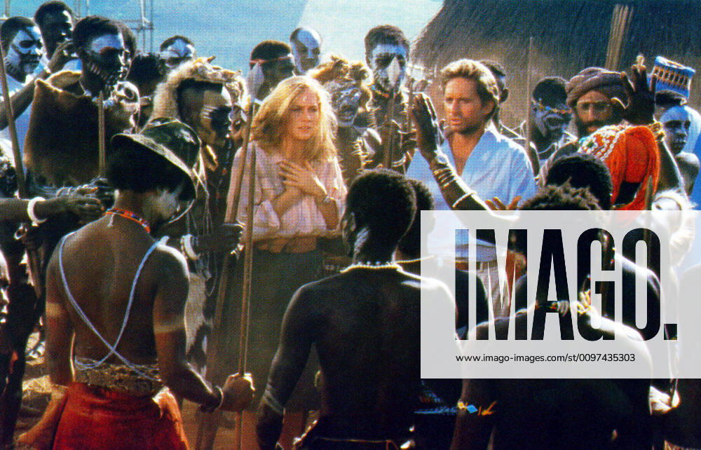 THE JEWEL OF THE NILE, center from left: Kathleen Turner, Michael Douglas, Avner Eisenberg, 1985, TM & Copyright Ã‚Â© 20th Century Fox Film Corp. courtesy Everett Collection Â©20thCentFox Courtesy Everett Collection PUBLICATIONXNOTxINxCANxCHNxFRAxITAxJPNxNORxPOLxRUSxESPxUKxUSA