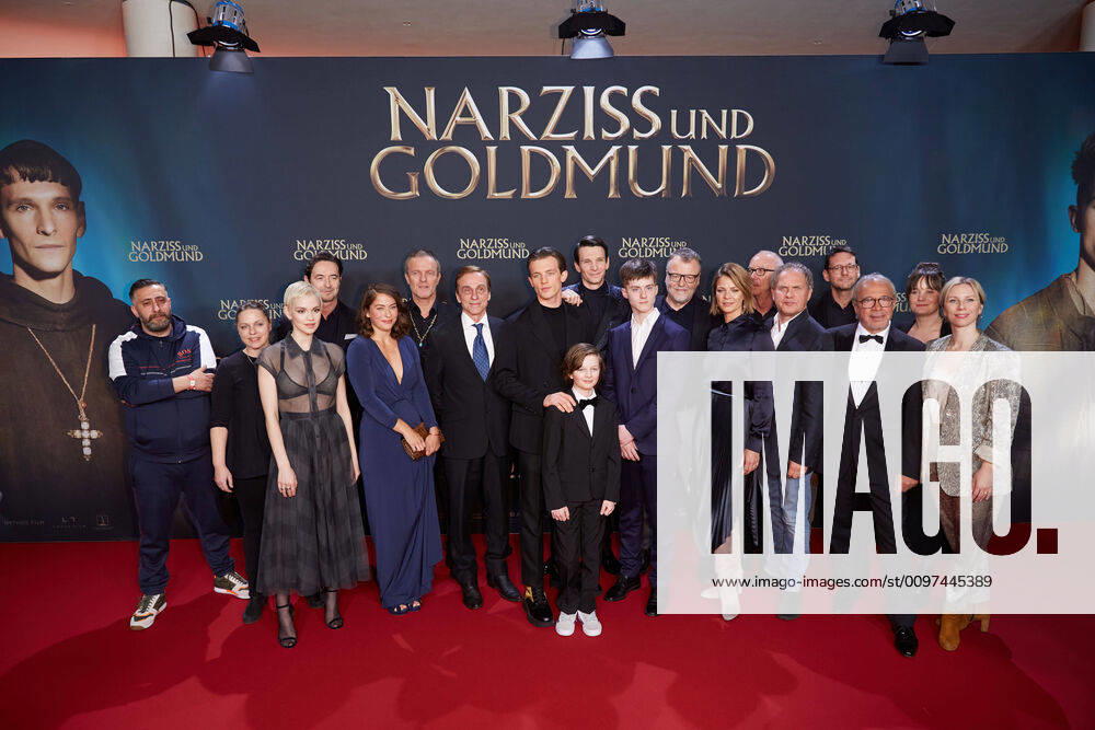 Cast world premiere of NARZISS and GOLDMUND at Zoo Palast Berlin on 02 03 2020 World premiere of Narziss and Goldmund