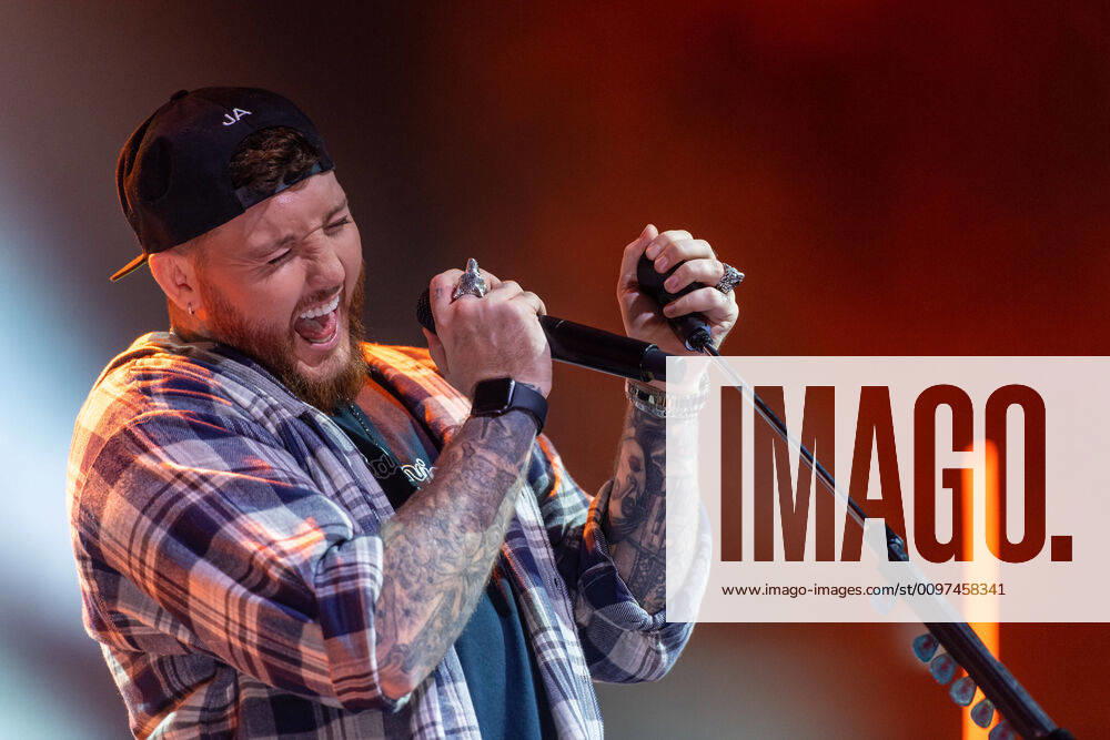 English singer and songwriter James Arthur performs live on stage during the Irish leg of his YOU Tour at the 3Arena, Dublin. Dublin Ireland - ZUMAs197 20200302_zaa_s197_155